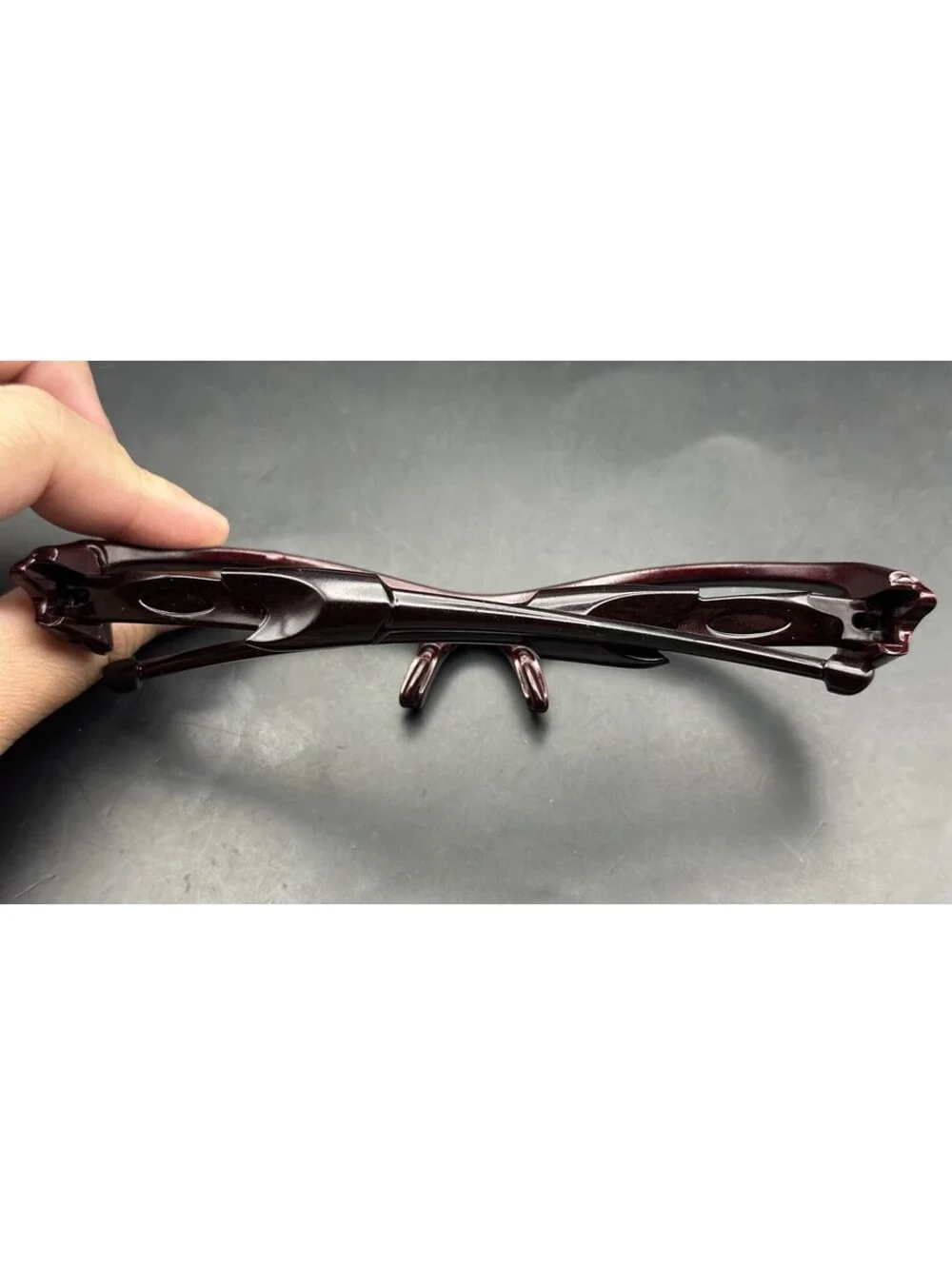 Oakley Flak Jacket Team Red/Dark Berry Frame